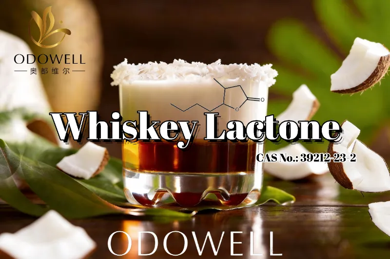 ODOWELL barrel yaşlı, hindistan cevizi və qızardılmış ləzzət tətbiqləri üçün viski laktonunu tövsiyə edir